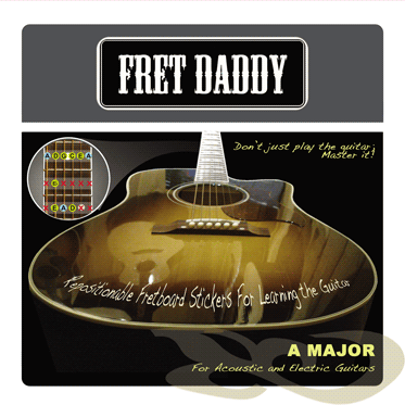 Fret Daddy's A major Scale For Learning Guitar